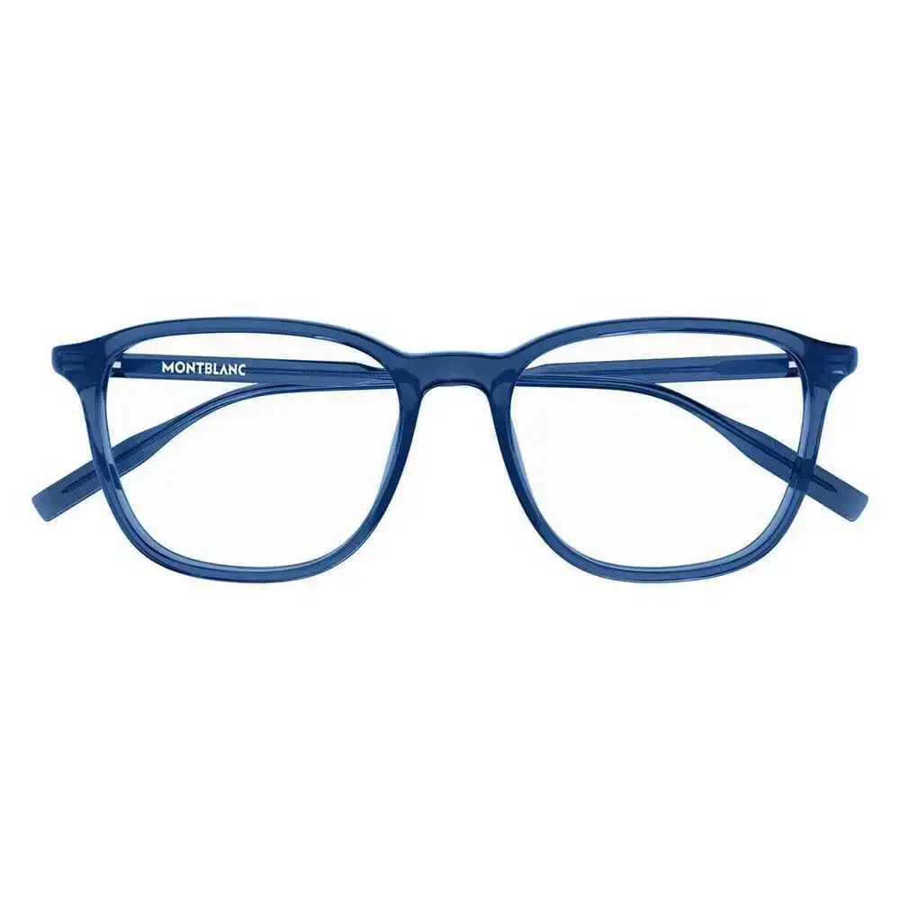 NWT Mont Blanc MB0085o Blue Eyeglasses